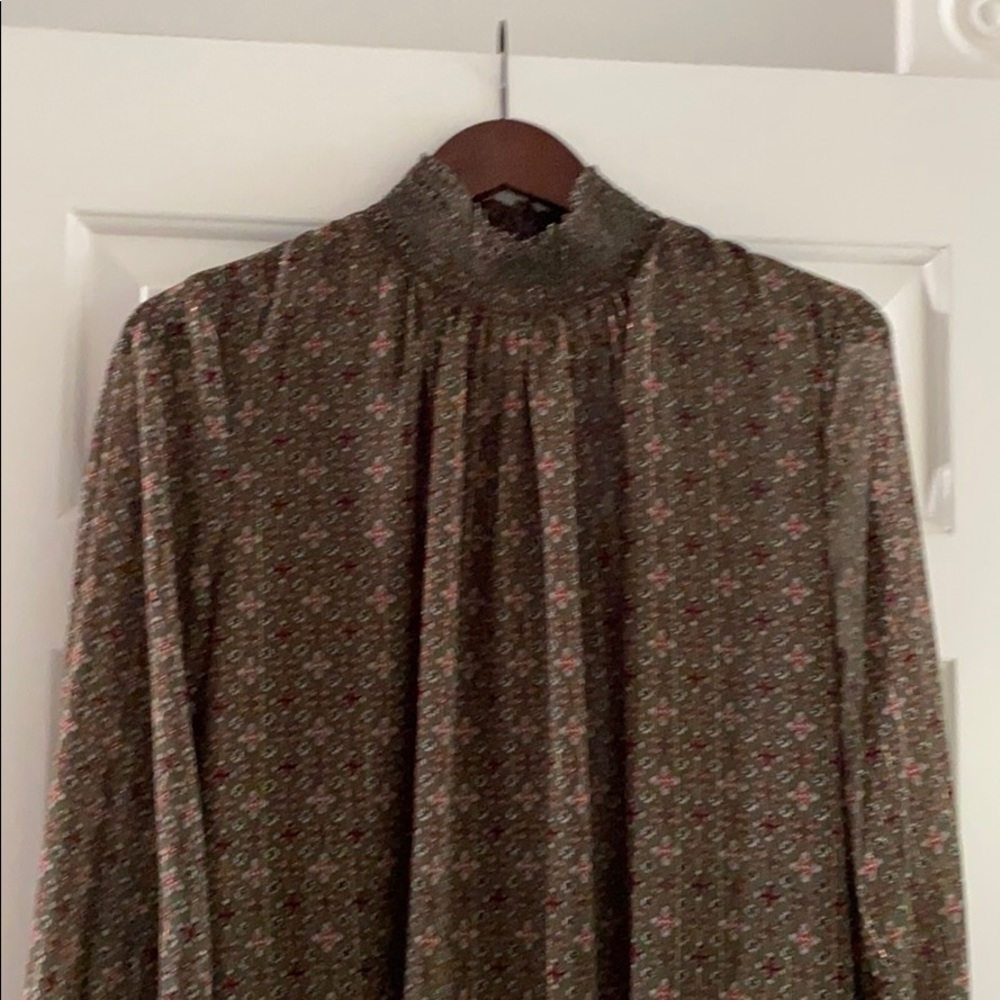 Beautiful classic and elegant couture blouse